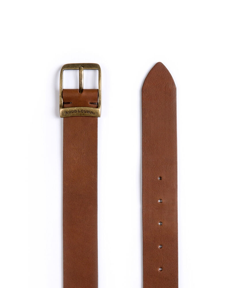 Coronet Crescent Belt in Tan Rodd Gunn US