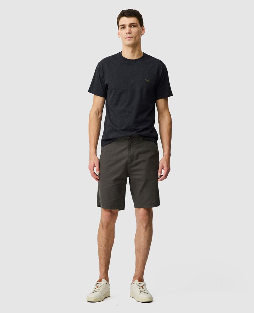 The Gunn Sports Fit Tee 2.0, CHARCOAL, Off Front