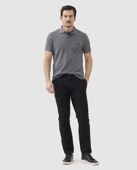 The Gunn Sports Fit Polo, TUNGSTEN