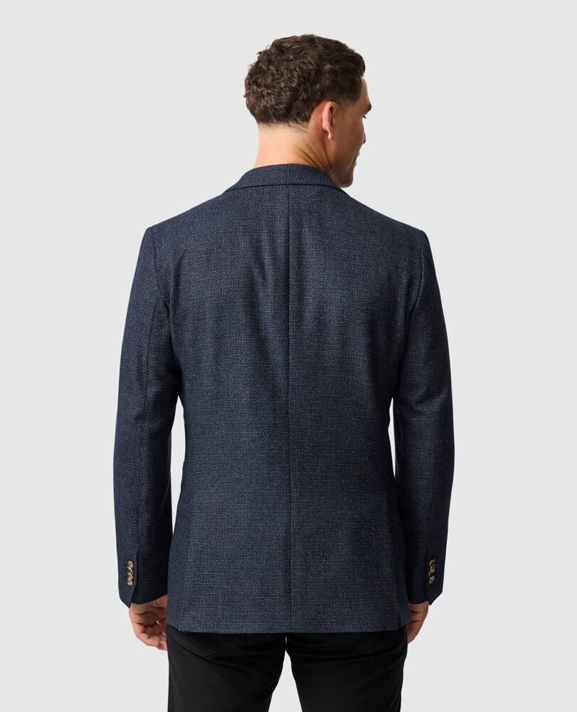 Thorton Sports Fit Jacket, MIDNIGHT, Back
