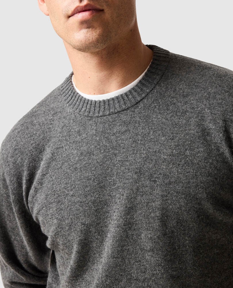 Stewart Island Knit, ASPHALT, Flat Lay