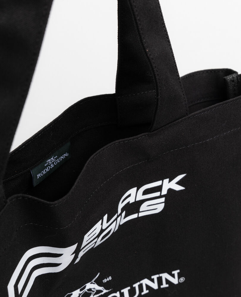 Sail Gp Toetoes Bay Tote Bag, BLACK, Back