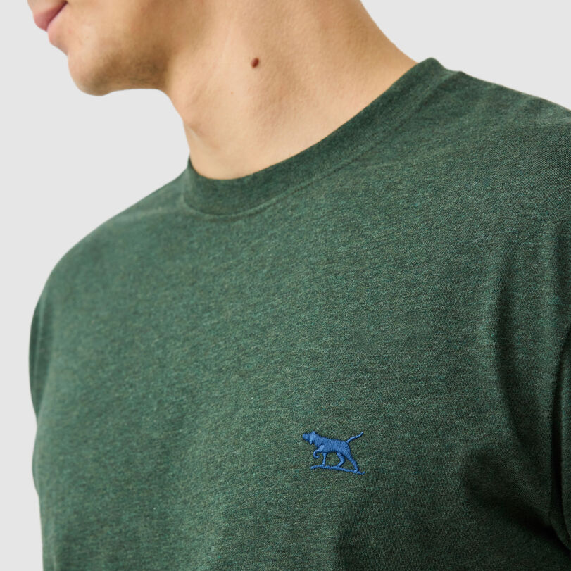 The Gunn Tee 2.0, HUNTER GREEN, Detail 3