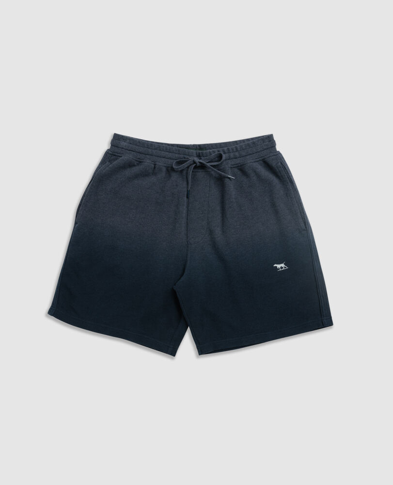 Alto Dip Dyed Pique 7" Resort Short, DEEP OCEAN, Flat Lay