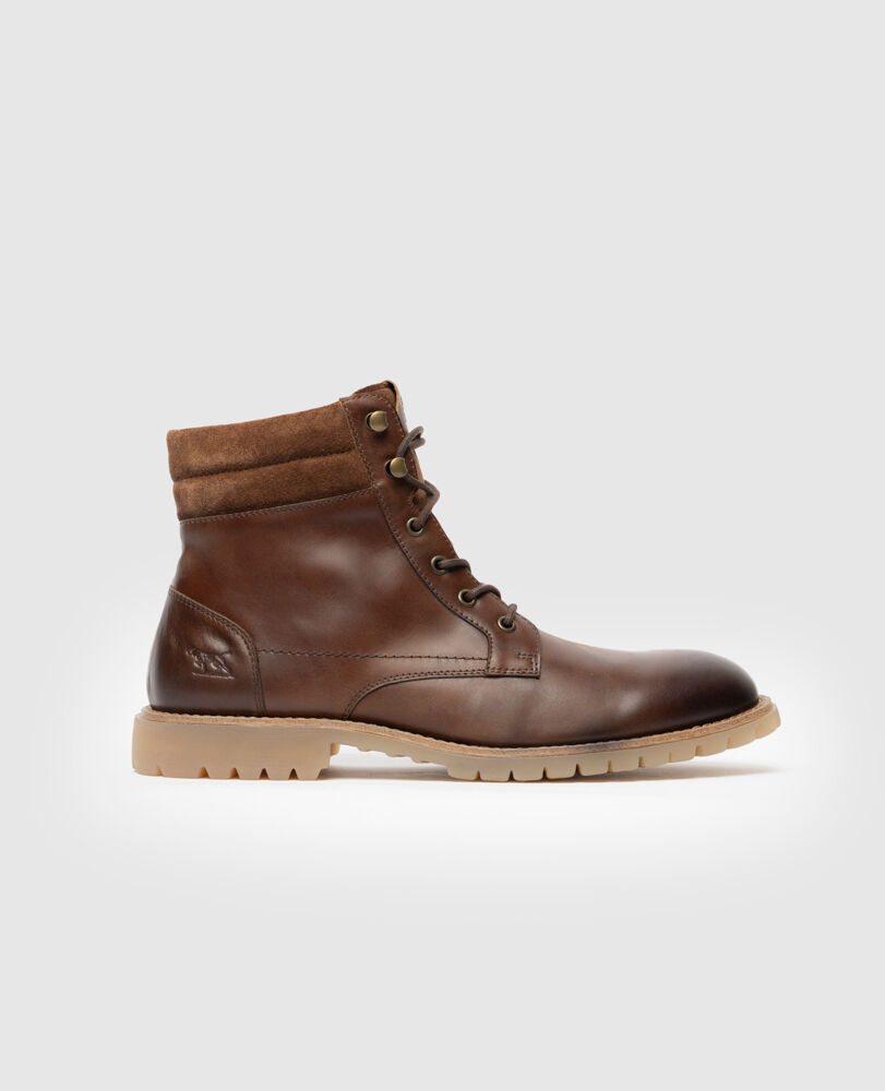 Clearbrooke Military Boot, KAFFEE, Front