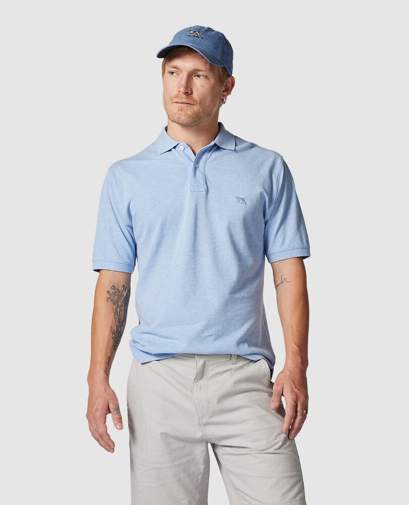 The Gunn Original Fit Polo, CHAMBRAY, Front