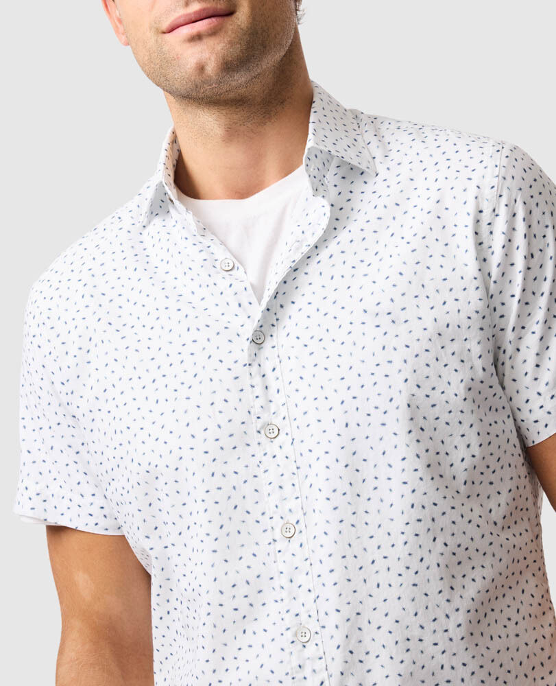 Chemise coupe sportive Raview, BLANC, Detail 3