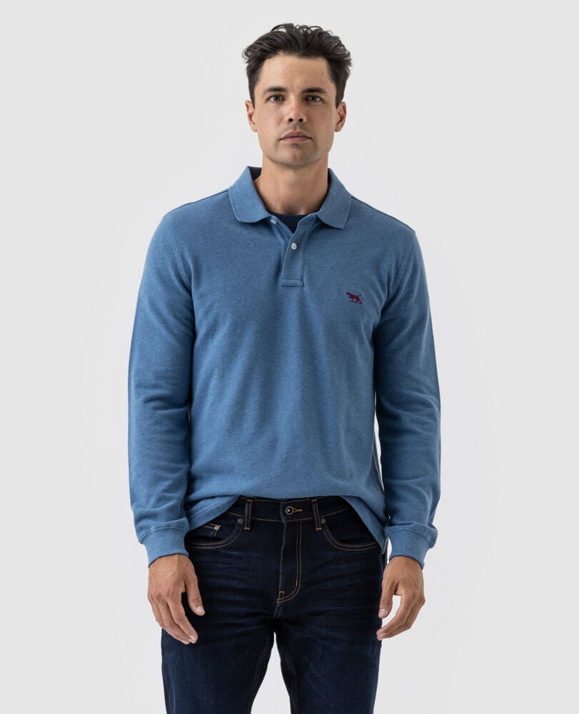 Gunn L/S Polo, REGATTA, Front