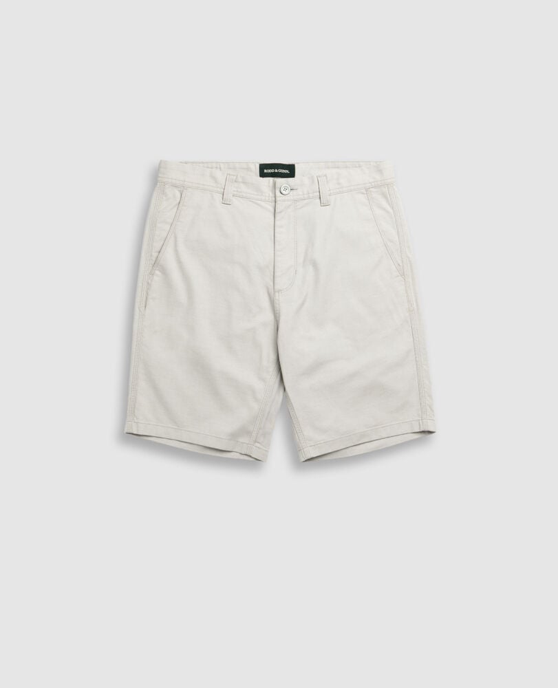 The Gunn 9" Short, OATMEAL, Flat Lay