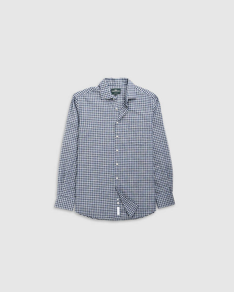 Mckerrow Sports Fit Shirt, ROYAL, Flat Lay