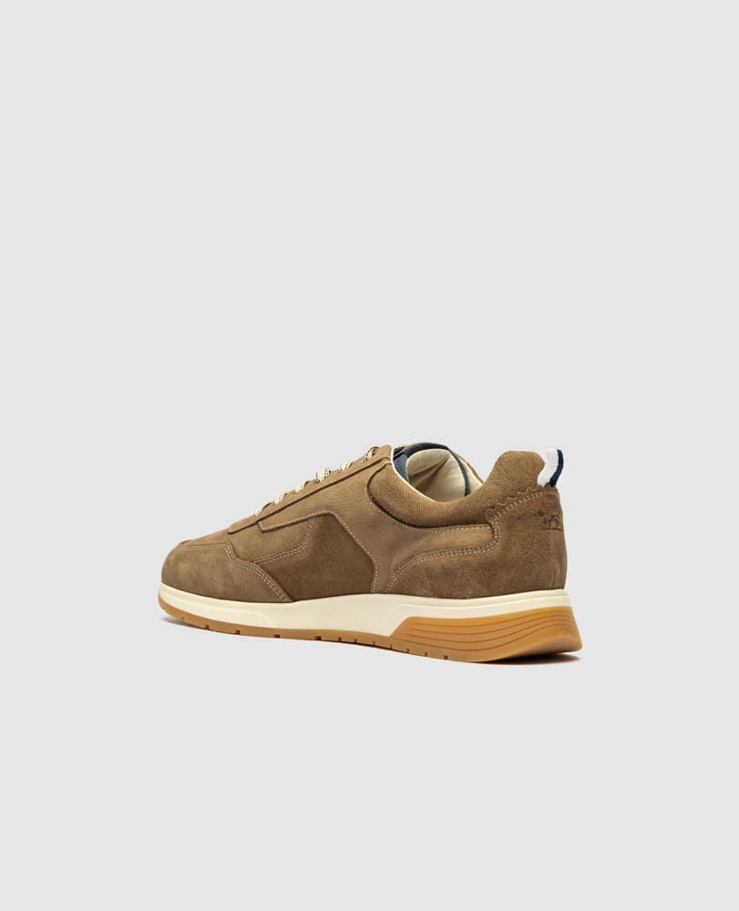 Brighton Sneaker, SANDSTONE, Flat Lay