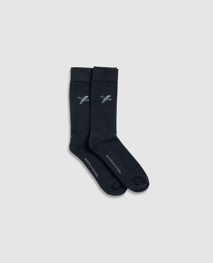 Mallard 2.0 Sock, MARINE, Back
