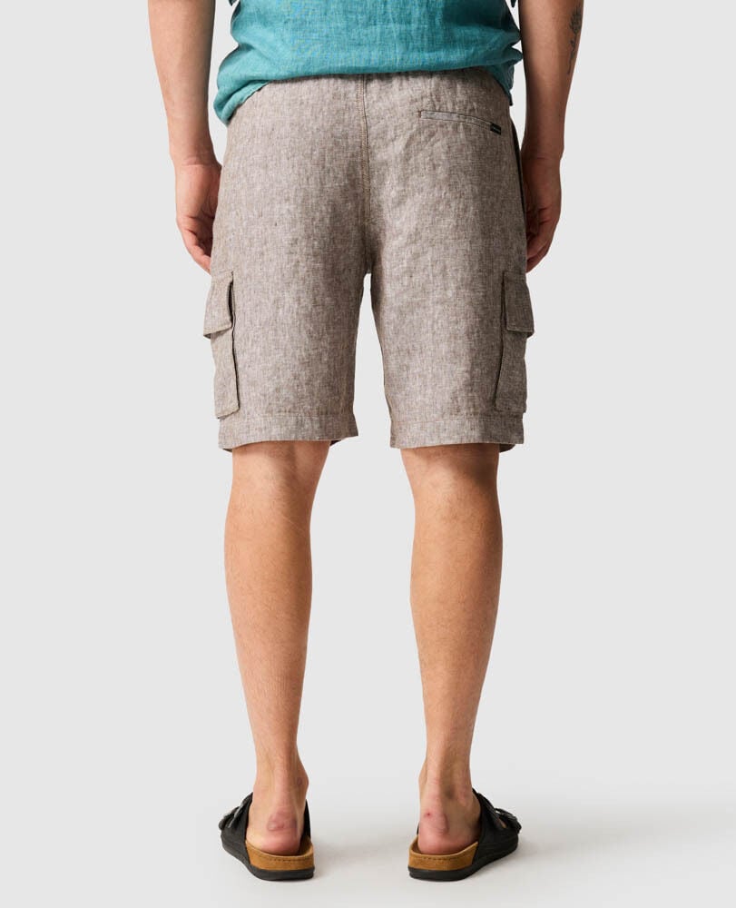Palmers Island Cargo Short, MOCHA, Back