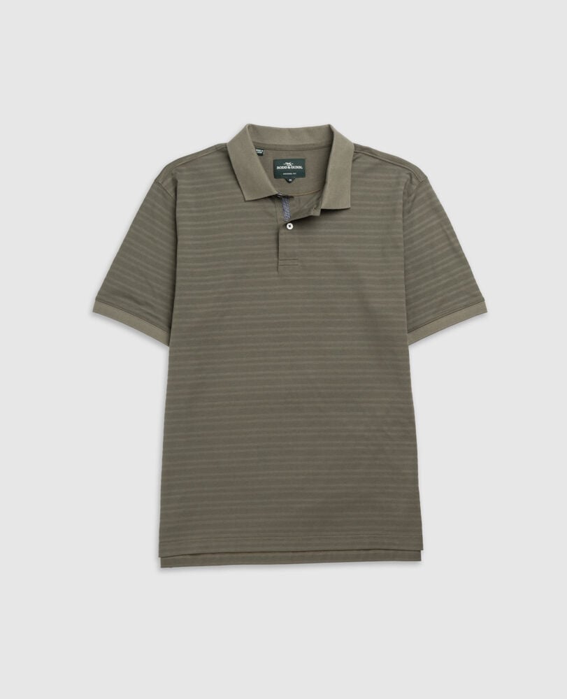 Evans Bay Polo, FOREST, Flat Lay