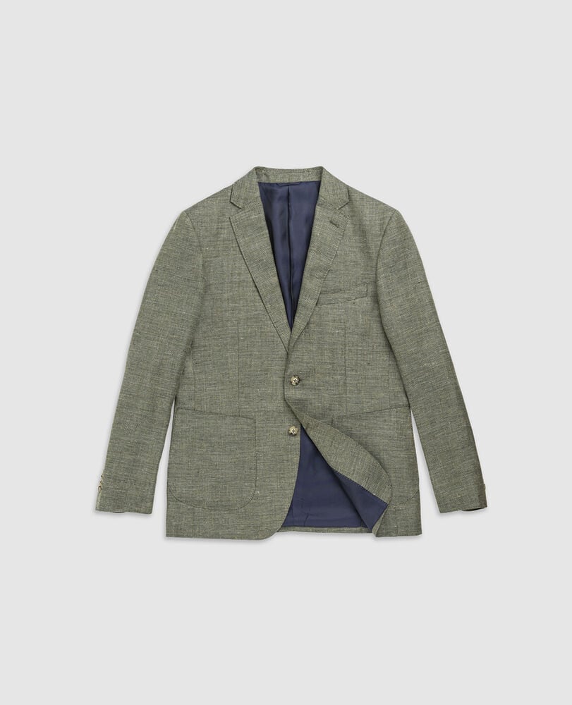 The Cascades Sports Fit Jacket, JUNIPER, Flat Lay