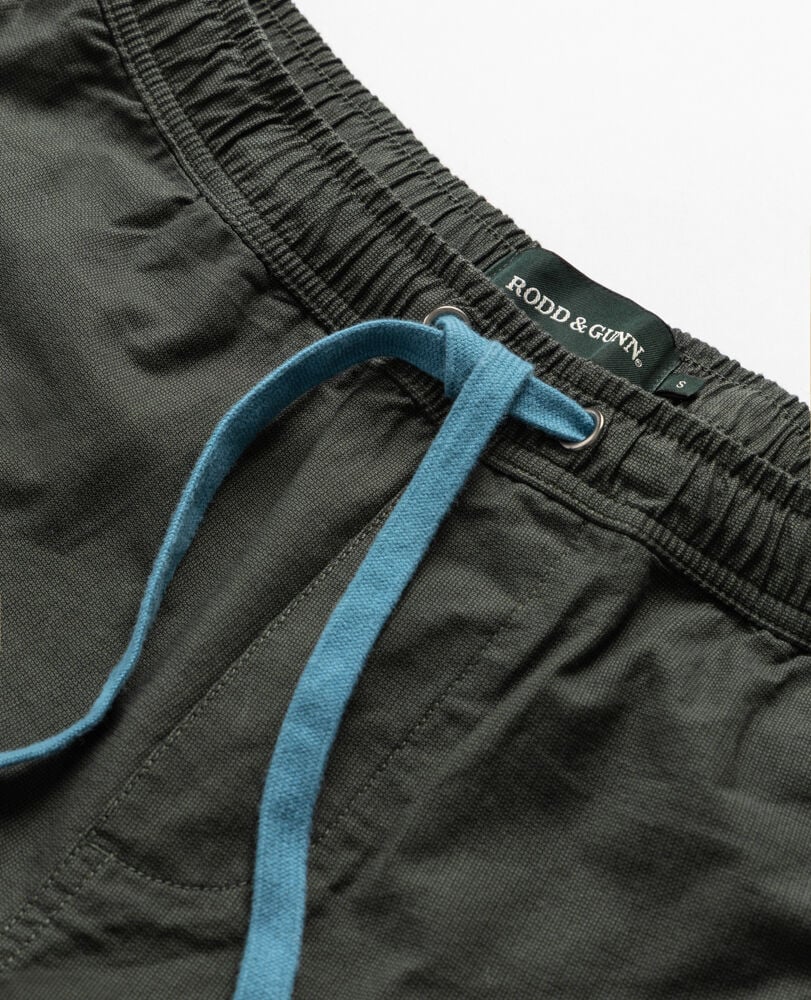 Gunn 7" Resort Short, OLIVE, Detail 2