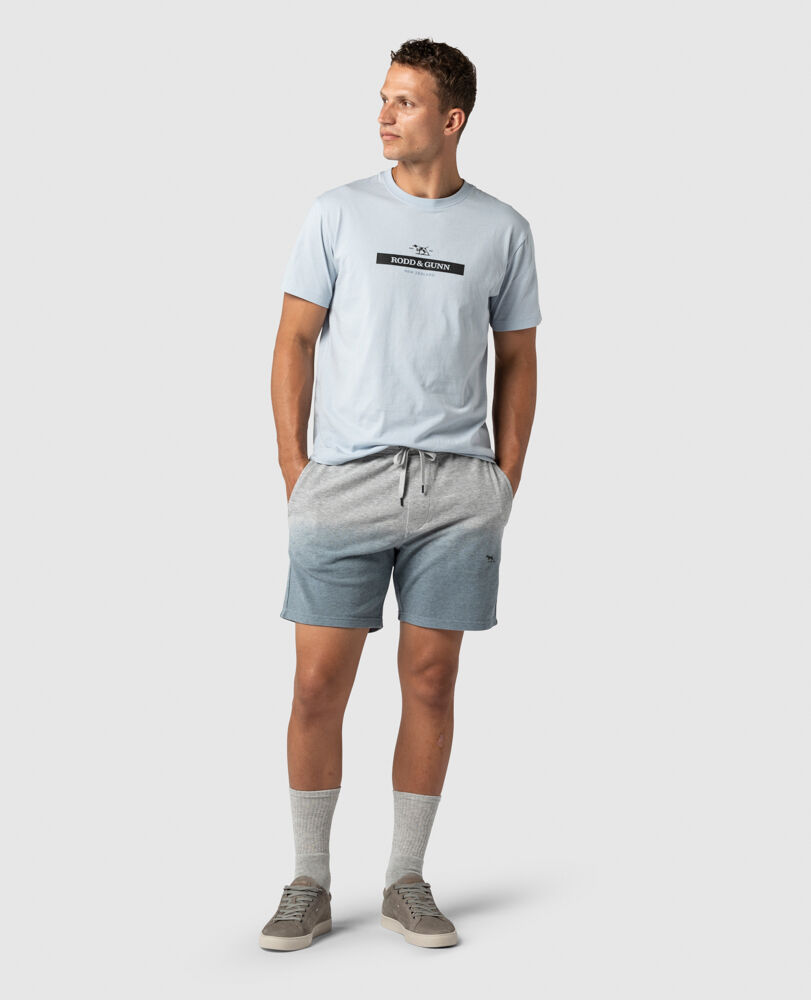 Alto Dip Dyed Pique 7" Resort Short, VAPOUR, Off Front