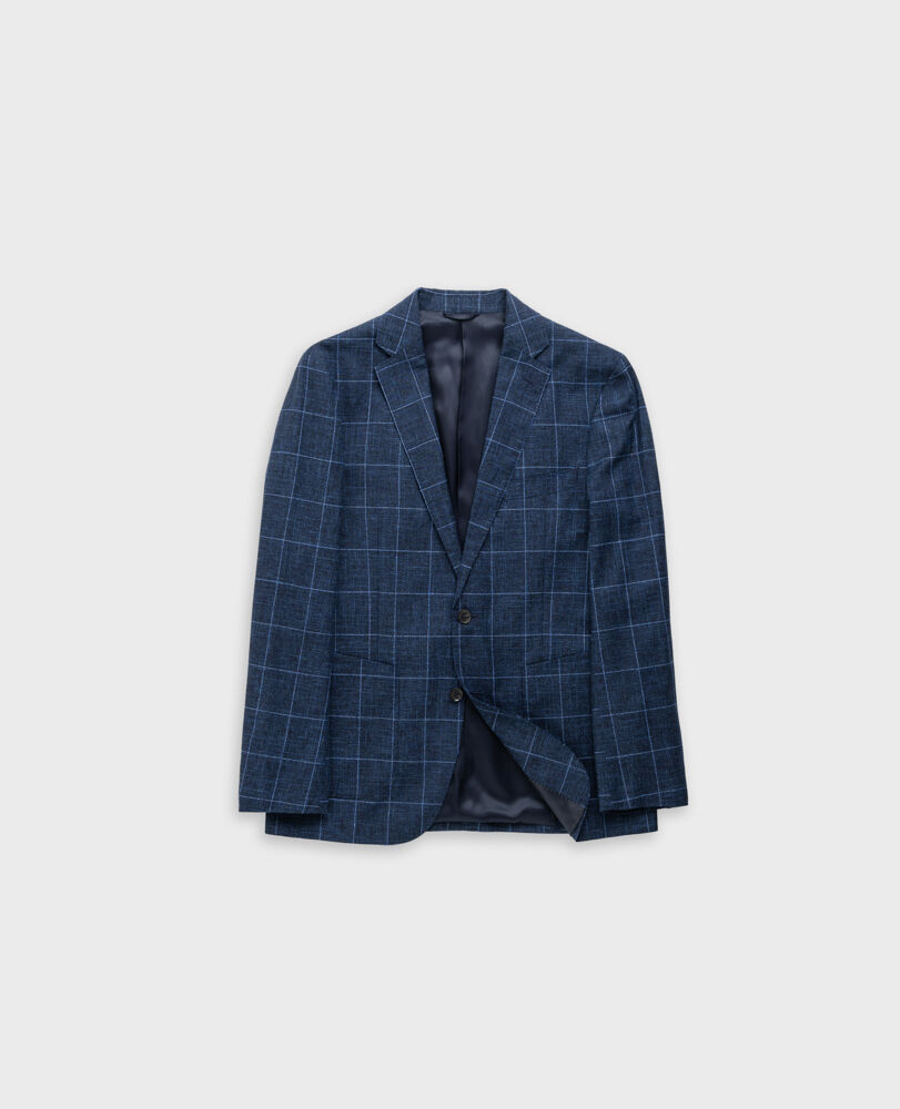 Karaka Point Sports Fit Jacket, INDIGO, Flat Lay