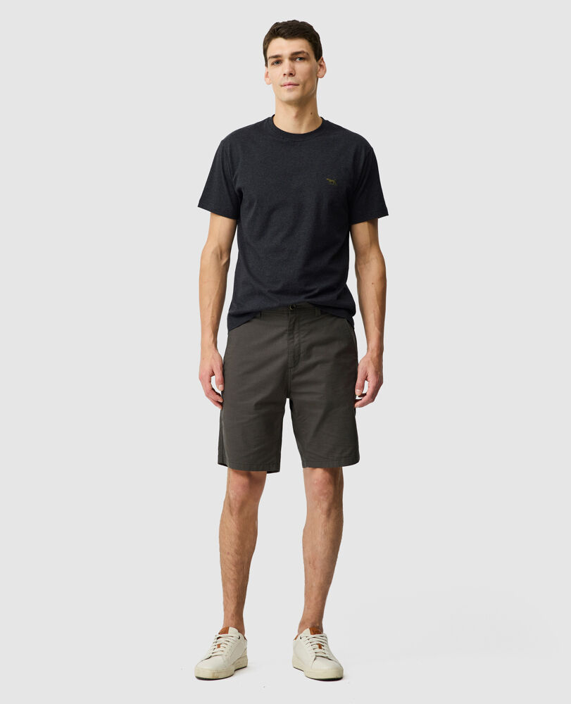The Gunn Sports Fit Tee 2.0, CHARCOAL, Off Front