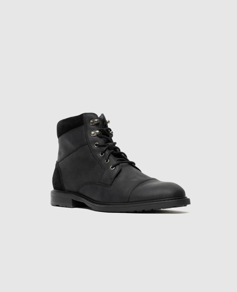 Durham Military Boot, ONYX, Off Front