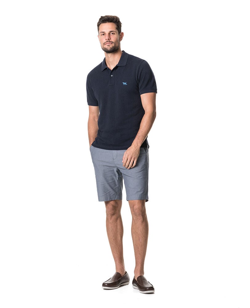 The Gunn Polo Personalised, NAVY, Off Front