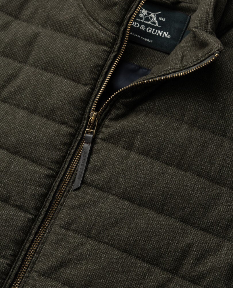 Dunedin Road Vest, MOSS, Detail 2