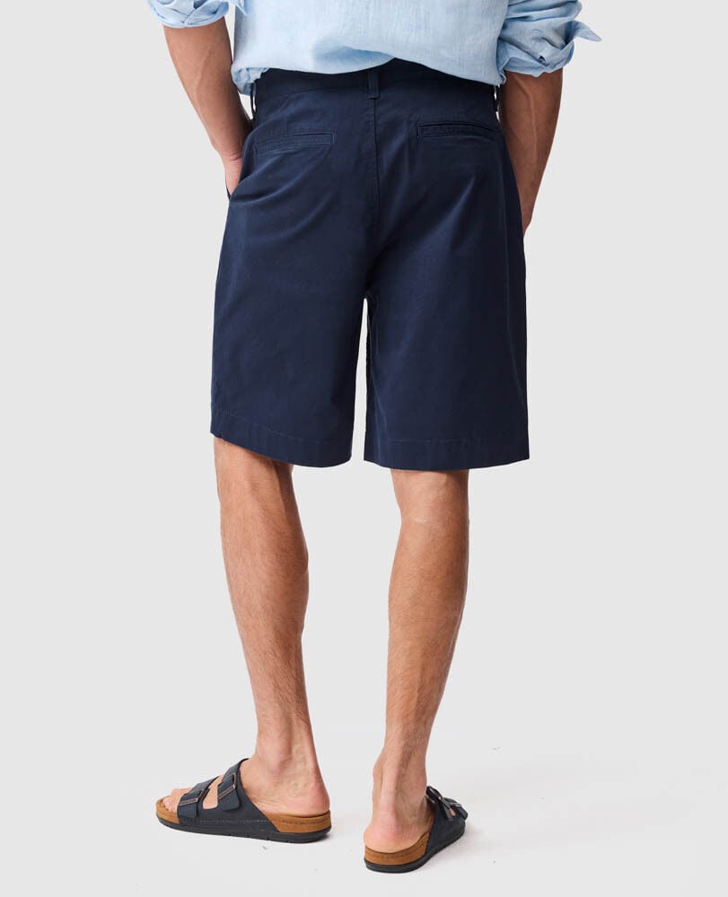 Egmont Village Relaxed Fit 9" Short, NAVY, Back