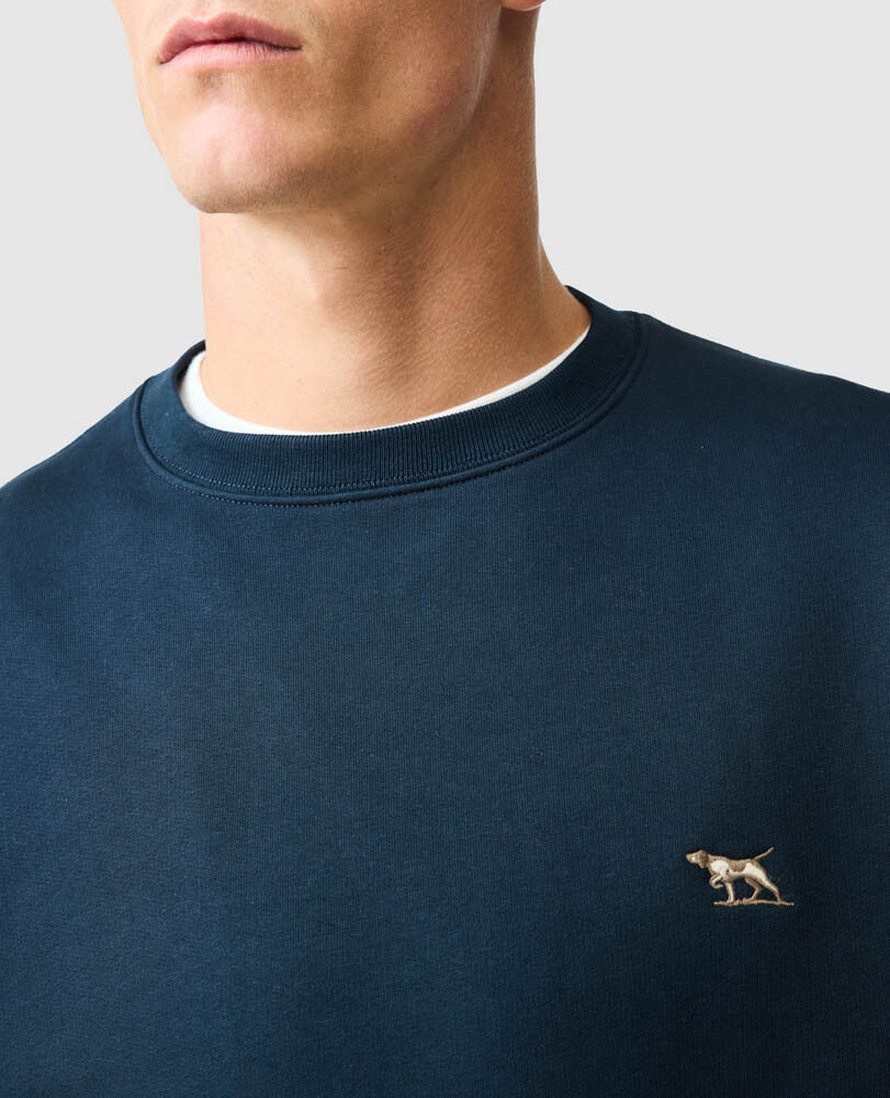 Otago Crew Neck Sweat, ECLIPSE, Detail 3