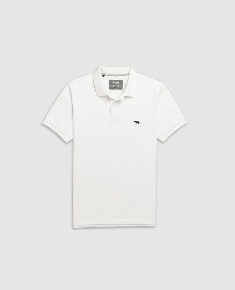 The Gunn Sports Fit Polo, COCONUT, Flat Lay