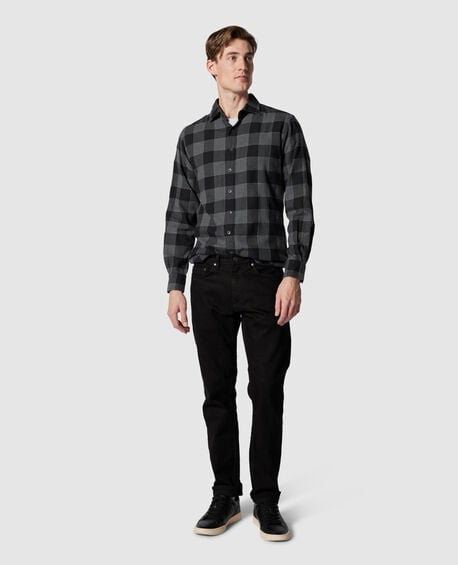Riverstone Sports Fit Shirt, GRANITE
