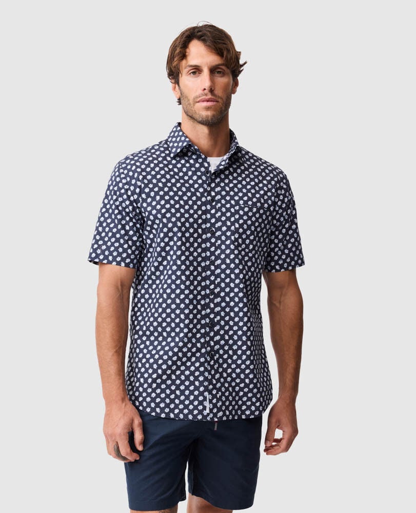 Thomsons Crossing Shirt, NAVY, Front