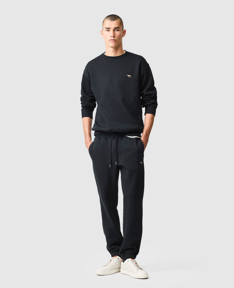 Otago Track Pant, NOIR, Off Front