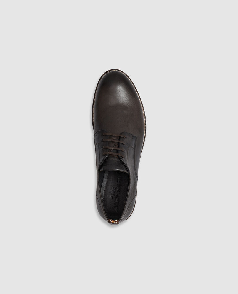 Derbies Portland, MARRON FONC&Eacute;, Detail 3
