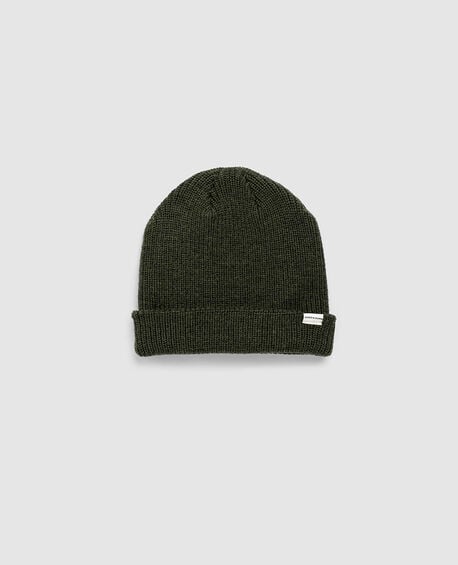 Gunn Beanie, BURNT OLIVE