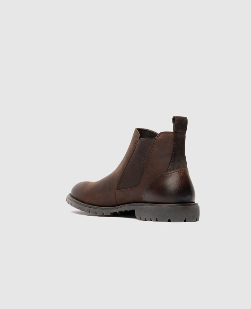 Clearmont Chelsea Boot, REDWOOD, Flat Lay
