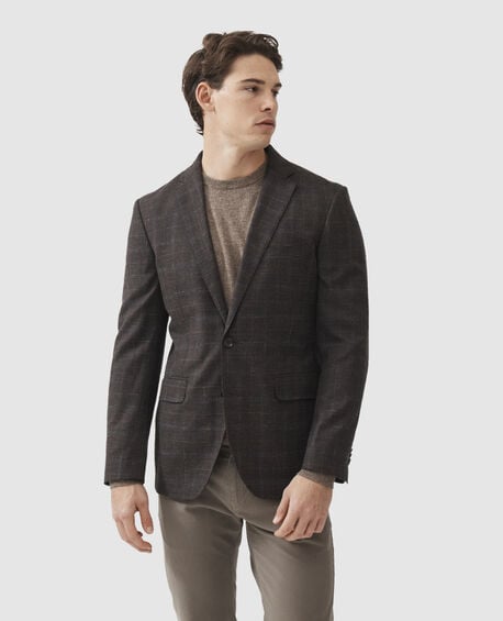 South Oamaru Sports Fit Jacket, BARK