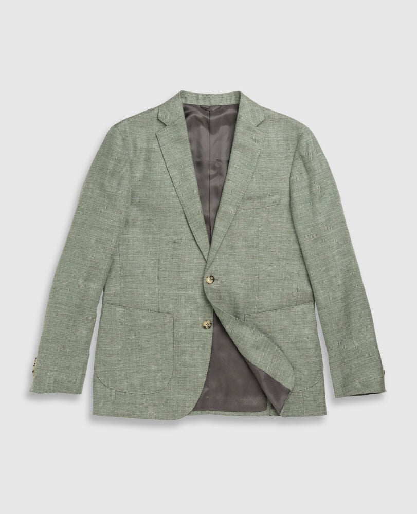 The Cascades Sports Fit Jacket, SAGE, Flat Lay