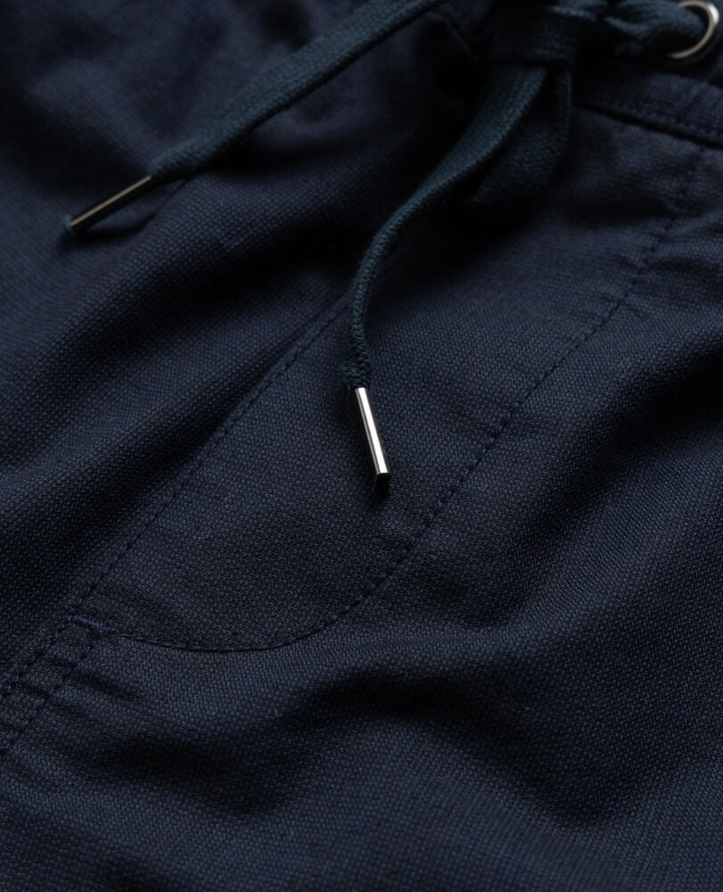 Short taille elastique Gunn, 18 cm, BLEU NUIT, Detail 2