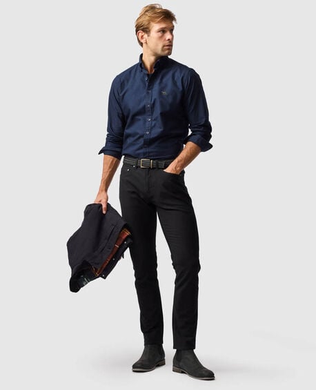 Gunn Oxford Sports Fit Shirt, INK