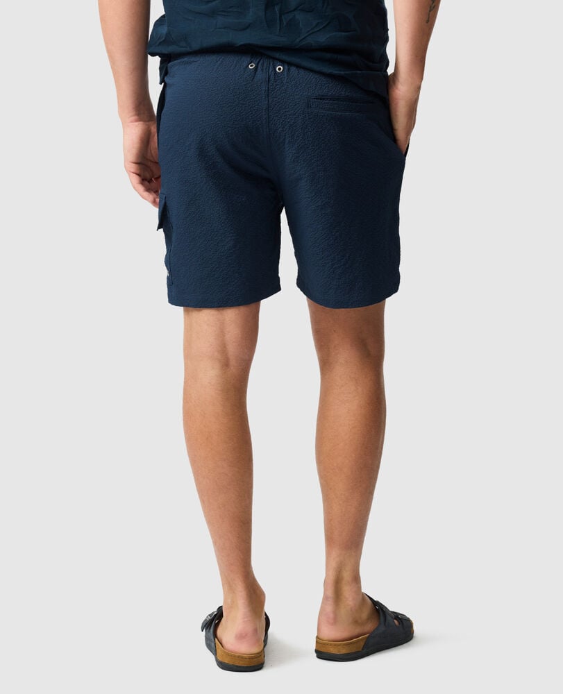 Winterton River Swim Short, NAVY, Back