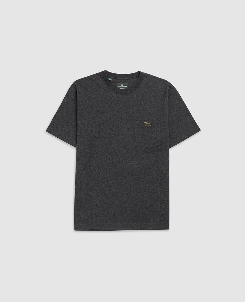 Gunn Original Fit Tee, CHARCOAL, Flat Lay