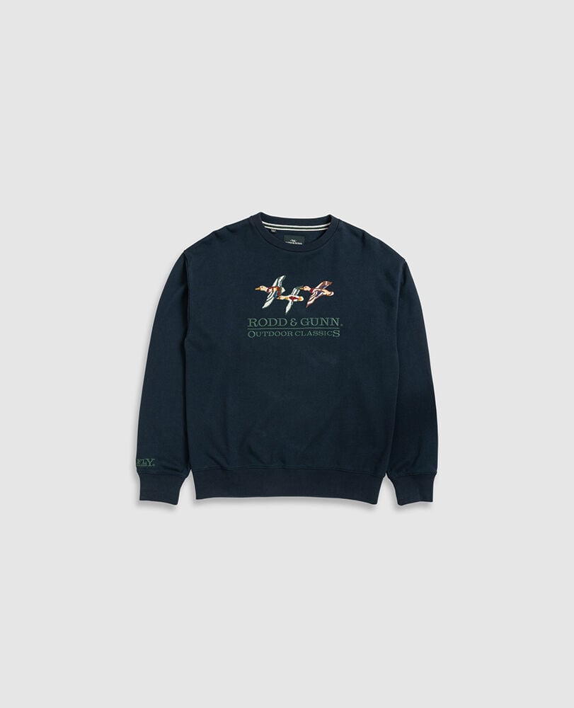 Mallard Sweat 2, MIDNIGHT, Flat Lay