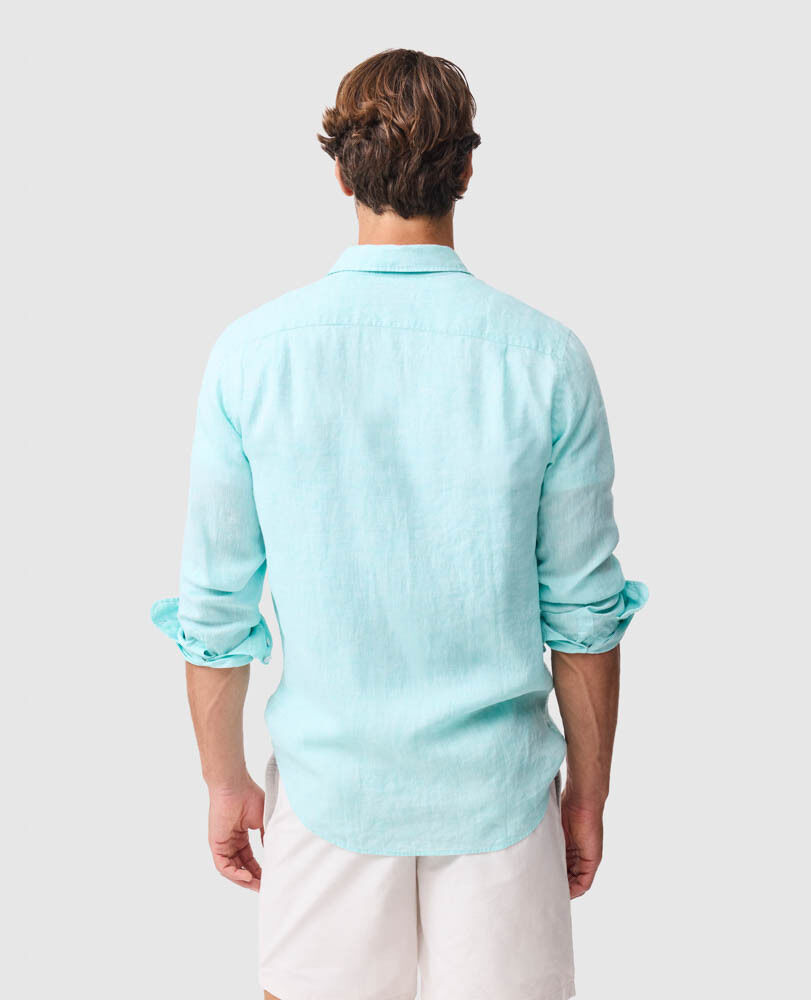 Coromandel 2 Sports Fit Shirt, MINT, Back