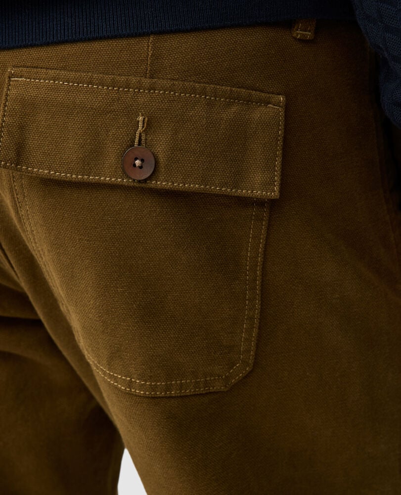 Clyde Relaxed Fit Pant &middot; Khaki 34, KHAKI, Detail 3