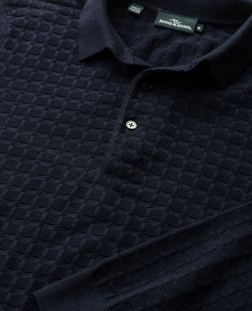 Redruth Knit, NAVY, Detail 2