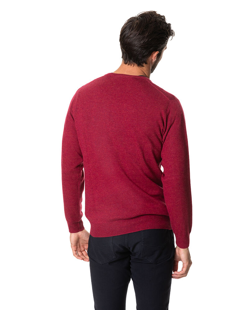 Queenstown Sweater, RASPBERRY, Flat Lay