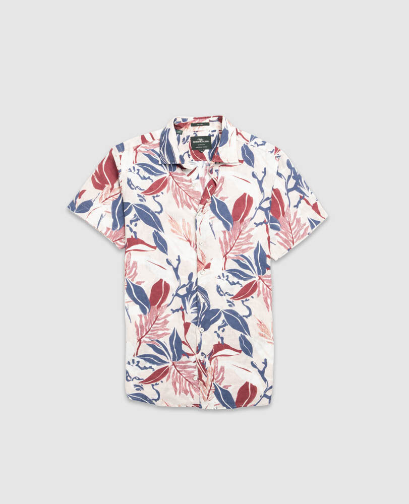 Saltwater Creek Sports Fit Shirt, BEIGE, Flat Lay