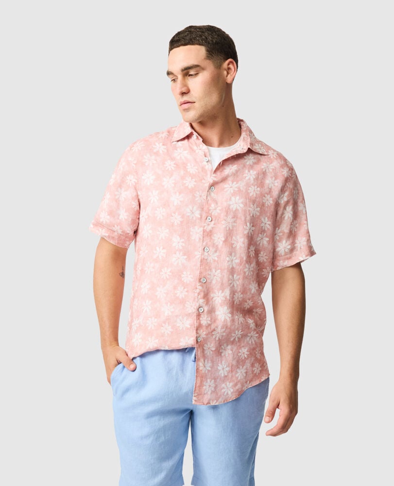 Chemise Belleknowes, FLAMANT ROSE, Front