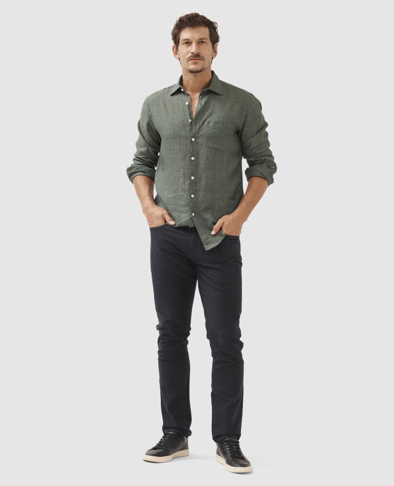 Coromandel Sports Fit Shirt · Forest XL, FOREST, Off Front