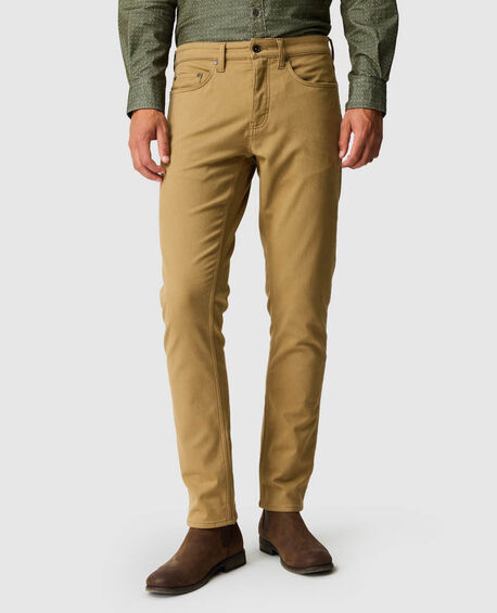 Motion Melange Straight Fit Jean, DESERT
